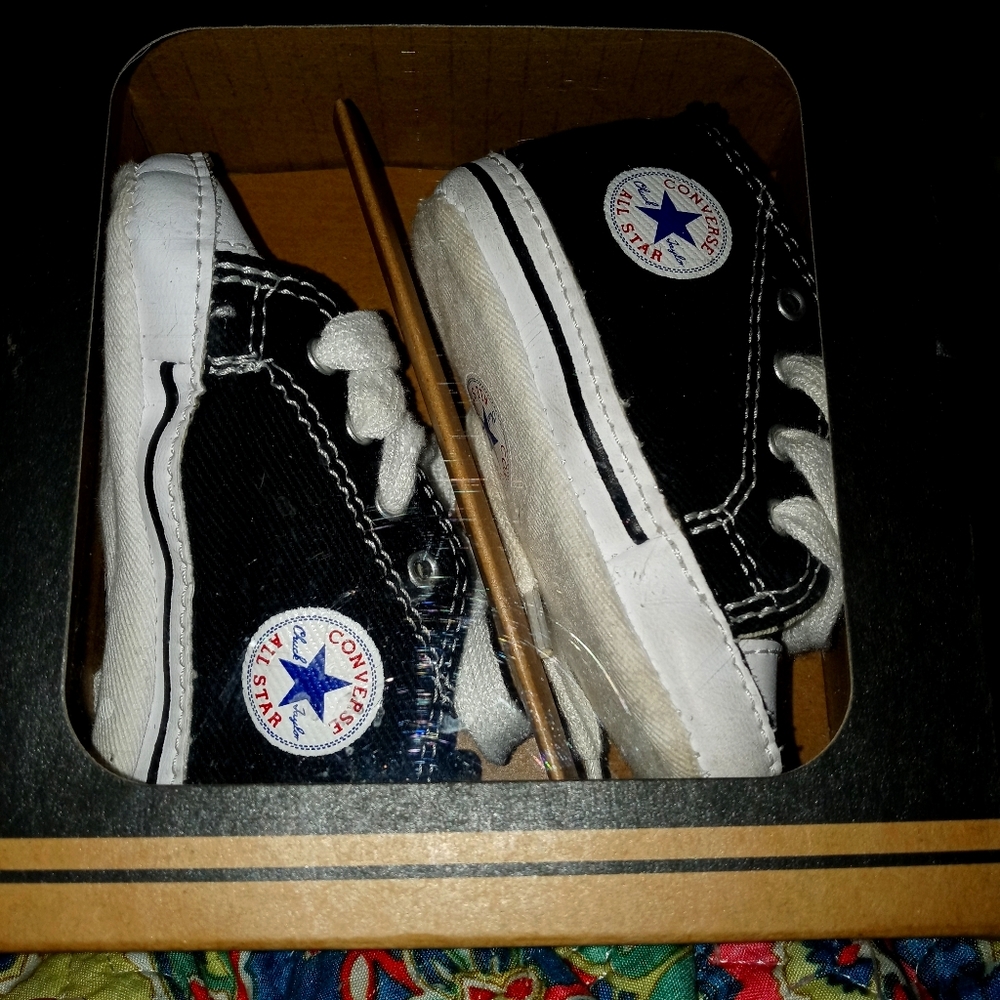Converse baby high tops